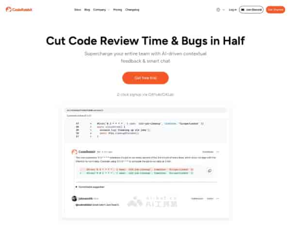 CodeRabbit - CodeRabbit-AI驱动的代码审查平台